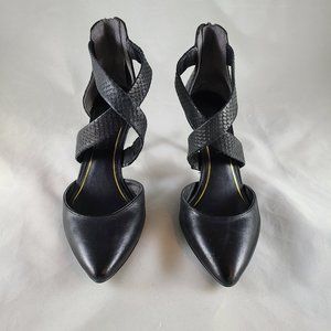 Women's Black Heels - Size 6.5